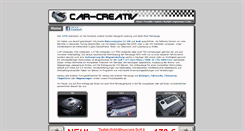 Desktop Screenshot of car-creativ.de