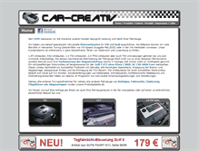Tablet Screenshot of car-creativ.de